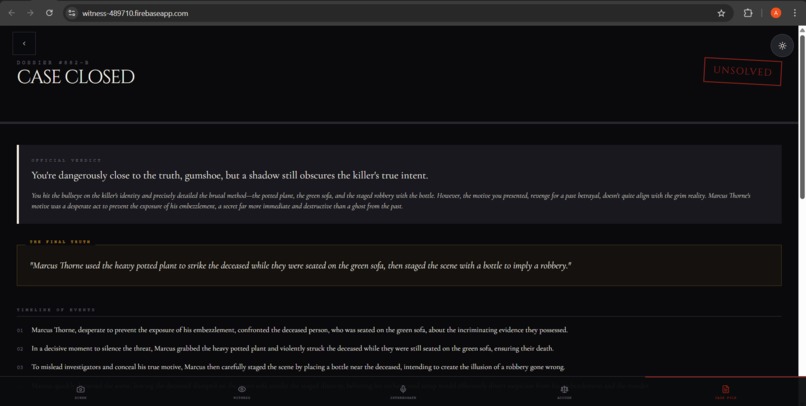 WITNESS – screenshot 12