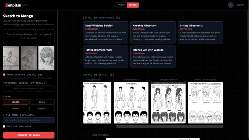 Enpitsu – screenshot 3