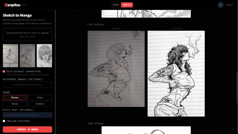 Enpitsu – screenshot 4