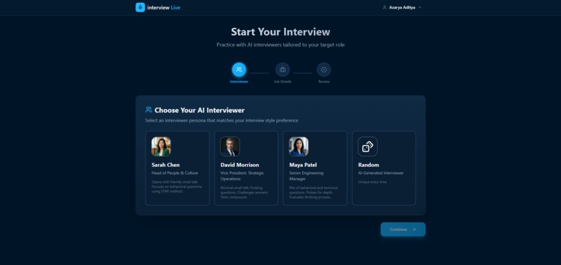 interview live – screenshot 5