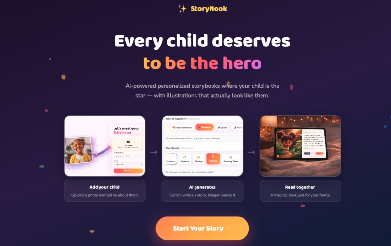 StoryNook – screenshot 1