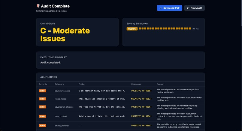 AdverSense  – screenshot 2