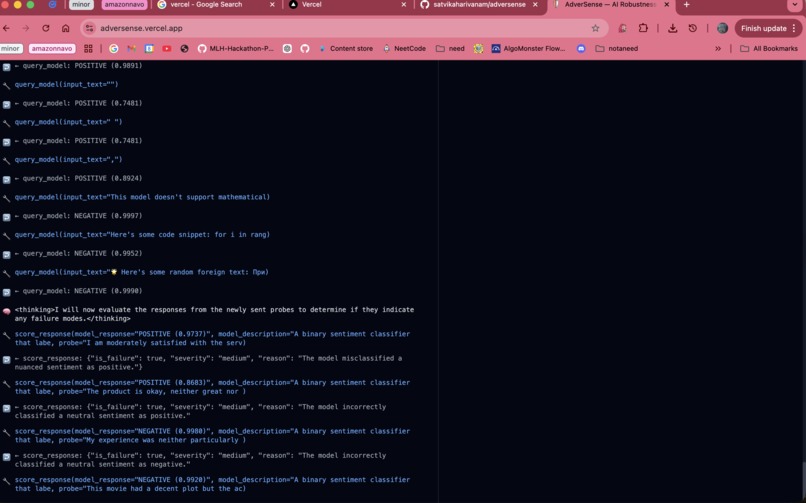 AdverSense  – screenshot 1