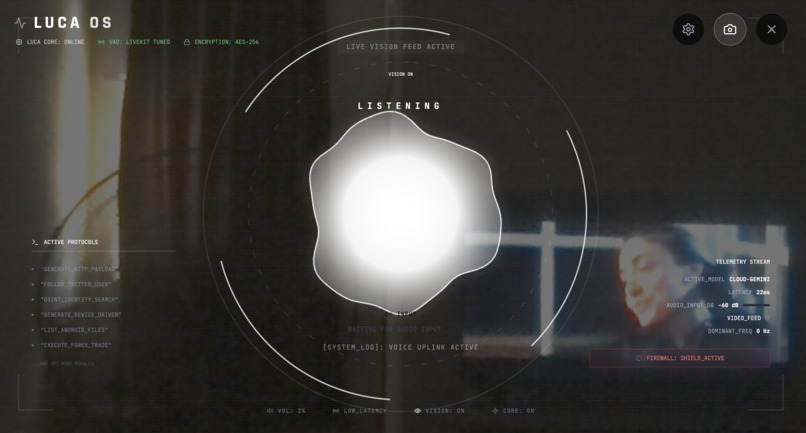 LucaOS – screenshot 2