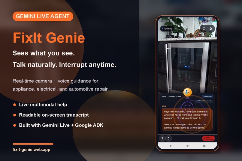 FixIt Genie - Your Live AI Repair Assistant – screenshot 2