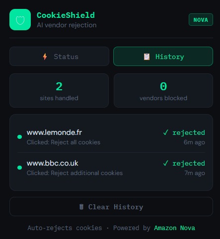 Cookie Shield – screenshot 3