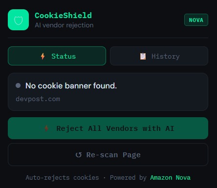 Cookie Shield – screenshot 2