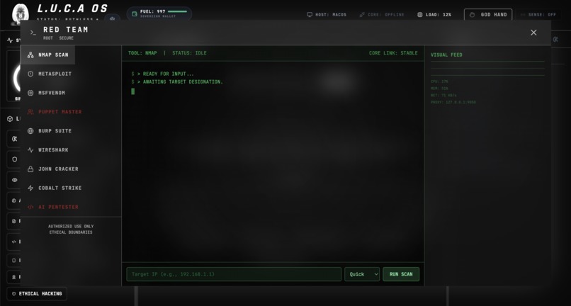 LucaOS – screenshot 6