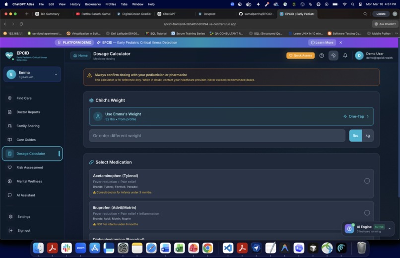 EPCID- Early Pediatric Critical Illness Detection – screenshot 7