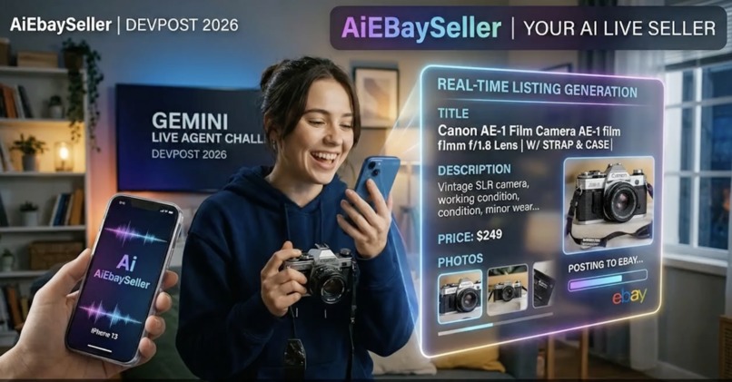 LiveGSeller: AI eBay listing agent. – screenshot 1