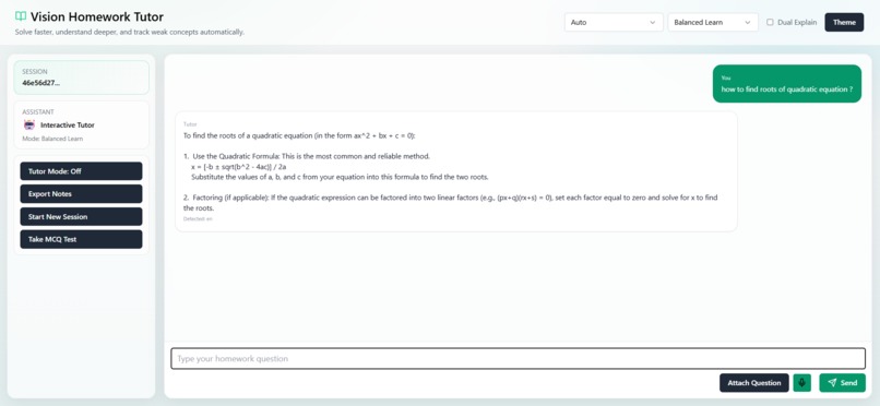 Vision Homework Tutor – screenshot 7