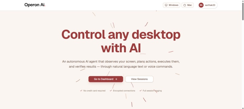 Operon AI – screenshot 1