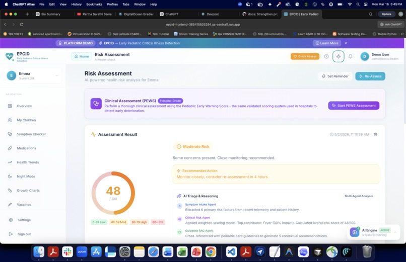 EPCID- Early Pediatric Critical Illness Detection – screenshot 14