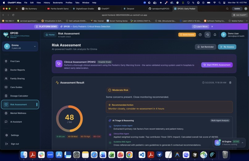 EPCID- Early Pediatric Critical Illness Detection – screenshot 17