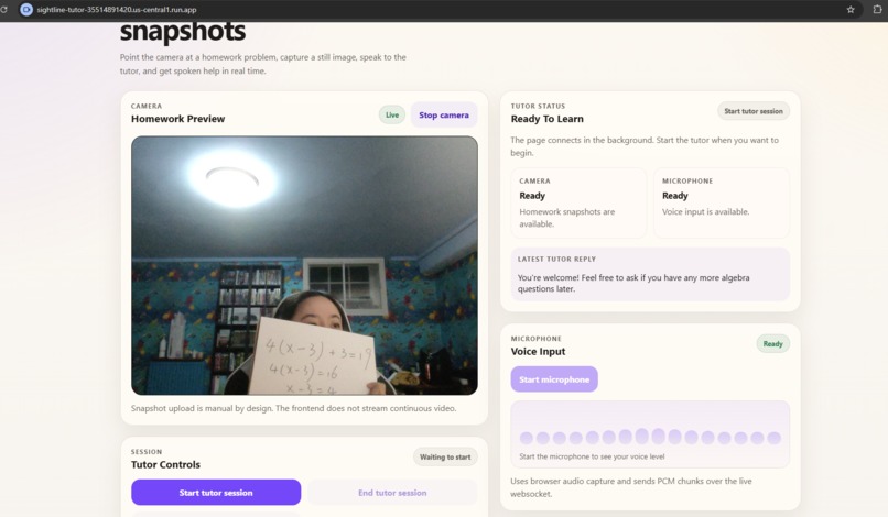 SightLine Tutor – screenshot 2