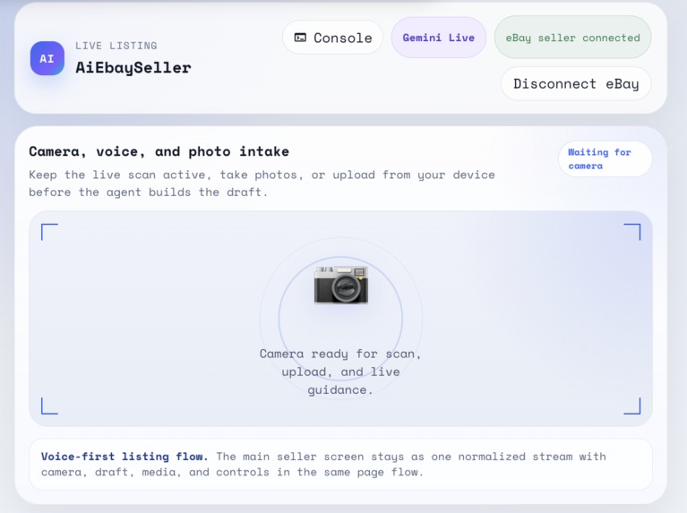LiveGSeller: AI eBay listing agent. – screenshot 3