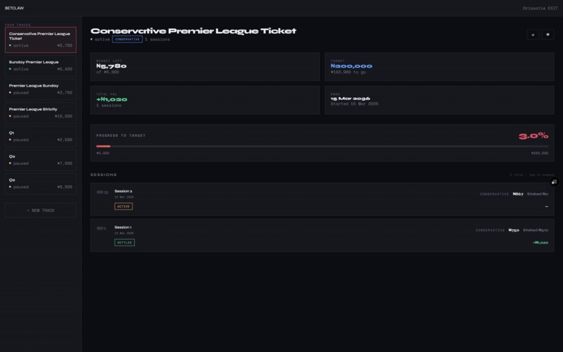 BetClaw – screenshot 5