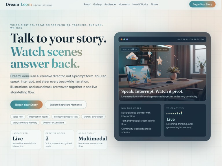 DreamLoom – screenshot 1