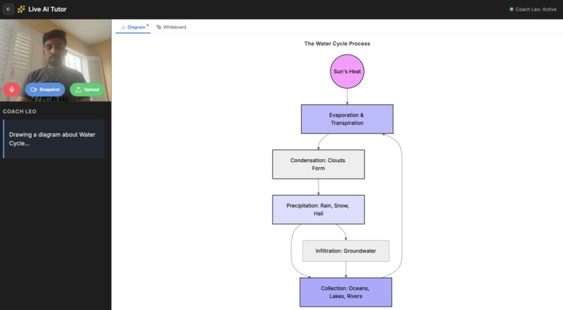 AI Live Tutor – screenshot 1