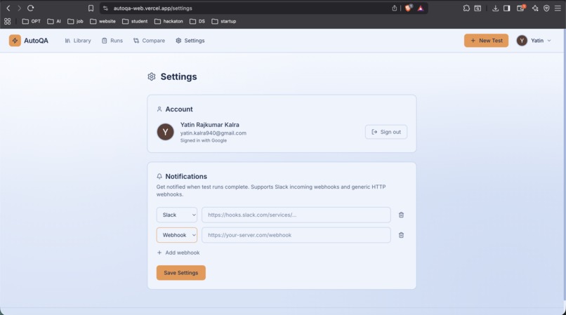 AutoQA - AI Browser Testing Agent – screenshot 8
