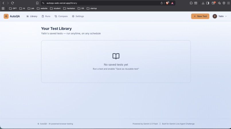 AutoQA - AI Browser Testing Agent – screenshot 9
