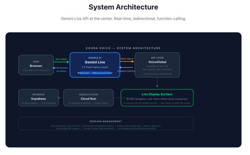 Exora Voice – screenshot 1