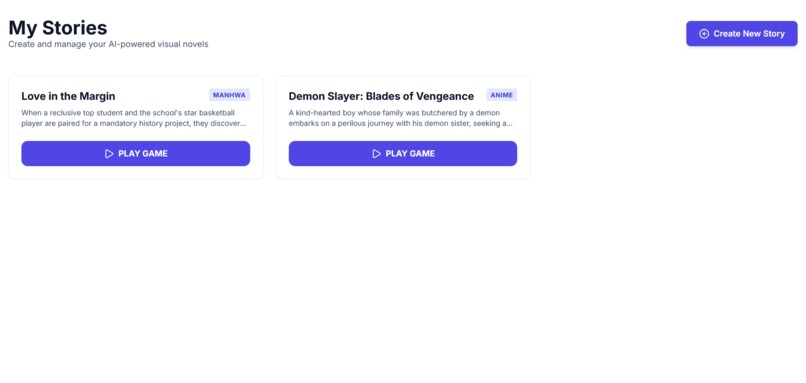 AIVN: AI Visual Novel Generator – screenshot 4
