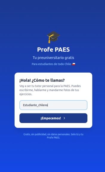 Profe PAES – screenshot 1