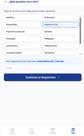 Profe PAES – screenshot 3