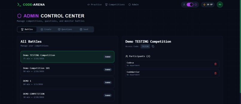 UniCodeArena - Campus Coding – screenshot 4