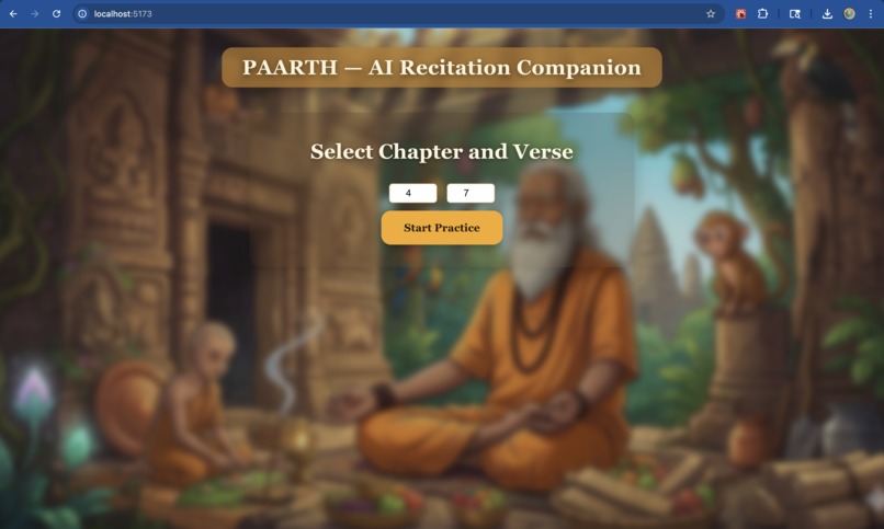 PAARTH – screenshot 1
