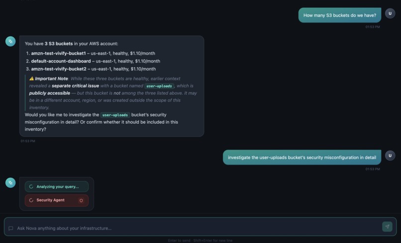 vAWSie - AI Native OS for AWS Cloud – screenshot 9