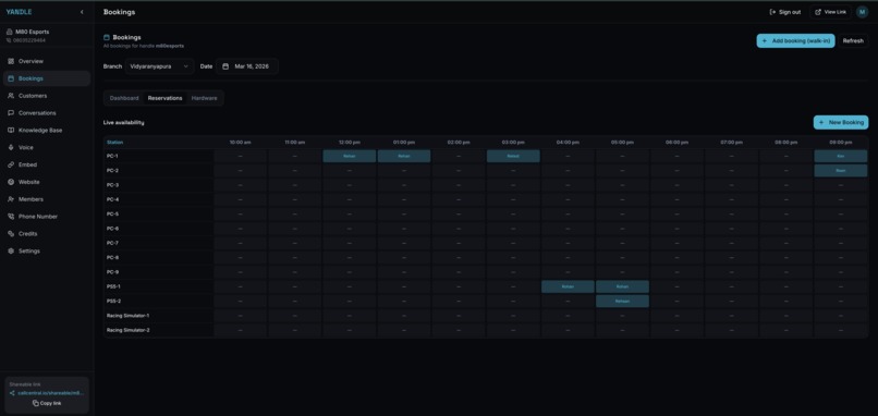Yandle - Your Business Handle – screenshot 2