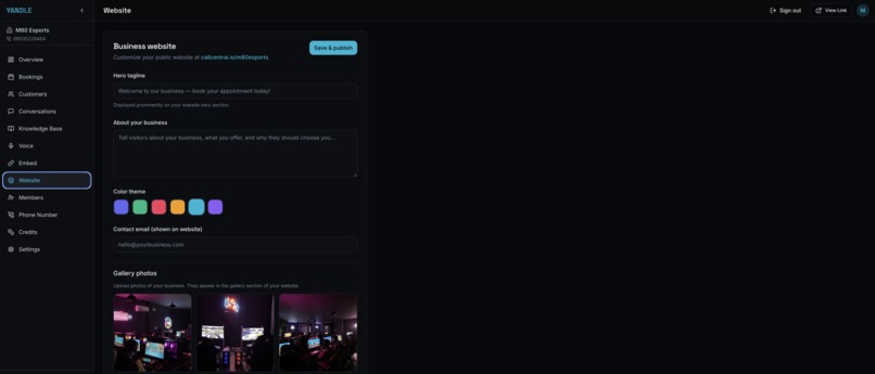 Yandle - Your Business Handle – screenshot 5