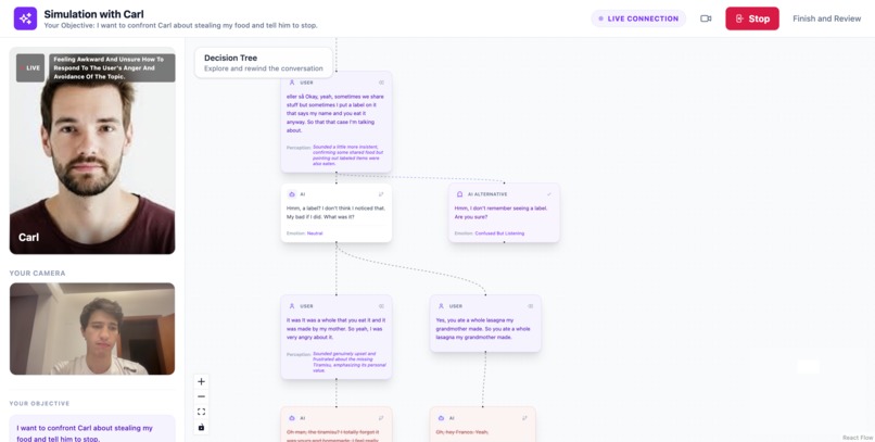 RehearsAI – screenshot 1