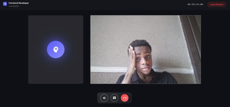 Intervuew(Real_time interview Agent) with RAG – screenshot 4
