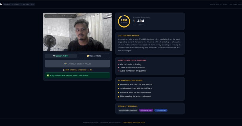 glowupclub – screenshot 1
