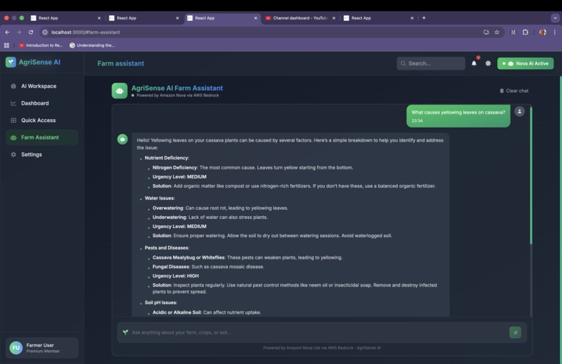 AgriSense AI – screenshot 1