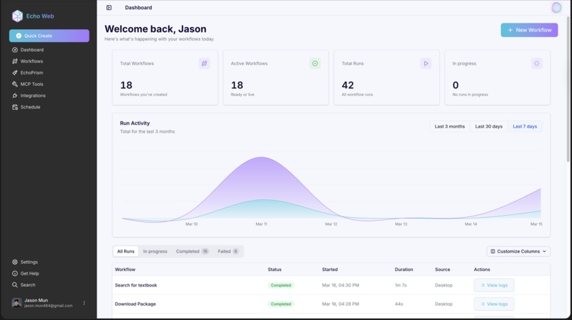 Echo – screenshot 1
