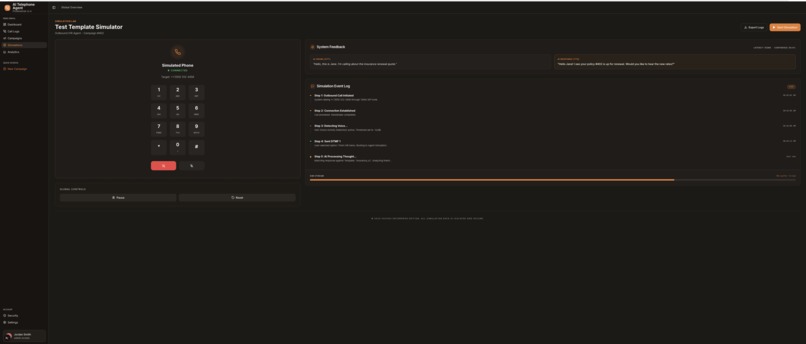 AI Telephone Agent – screenshot 1