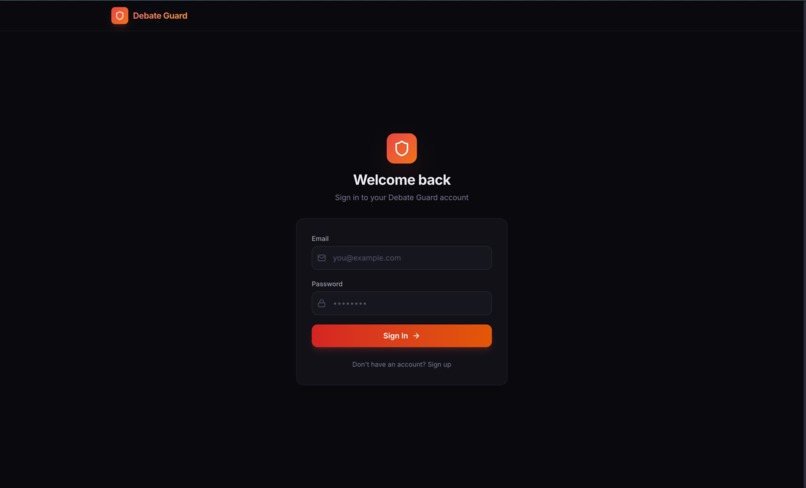 DebateGuard – screenshot 3