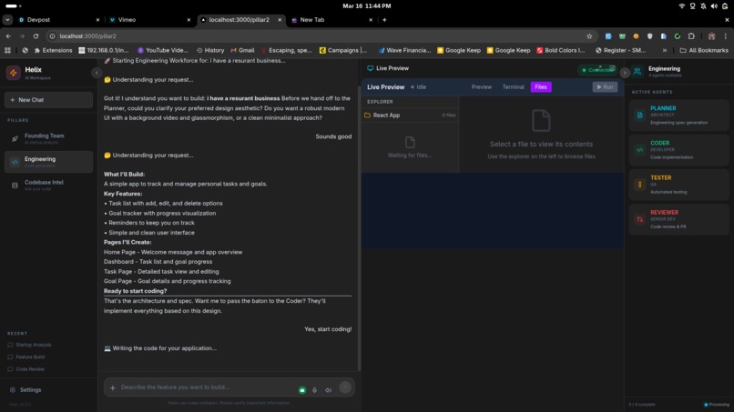 helix – screenshot 1