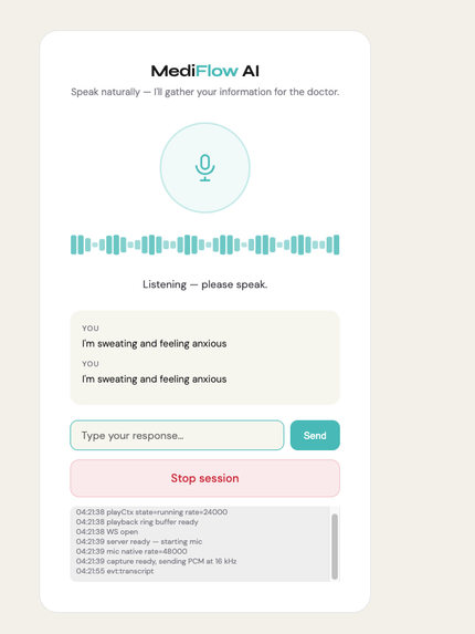 MediFlow – screenshot 1