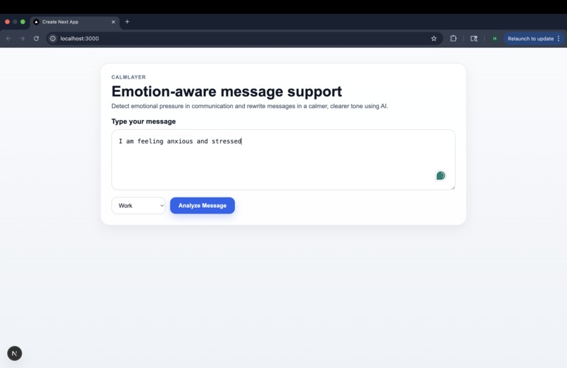 CalmLayer – screenshot 2