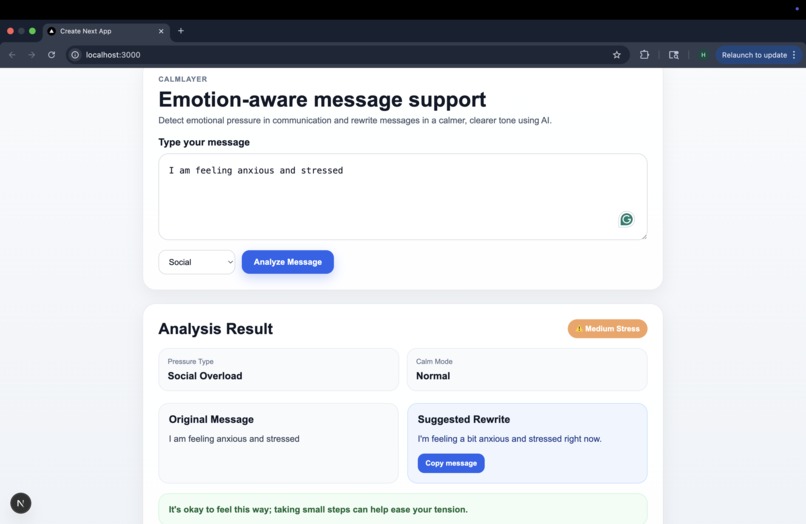 CalmLayer – screenshot 3