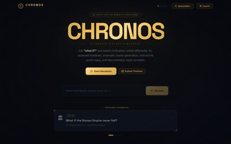 Chronos-Alternate History Simulator – screenshot 1