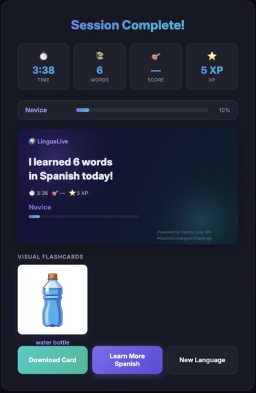 LinguaLive – screenshot 2