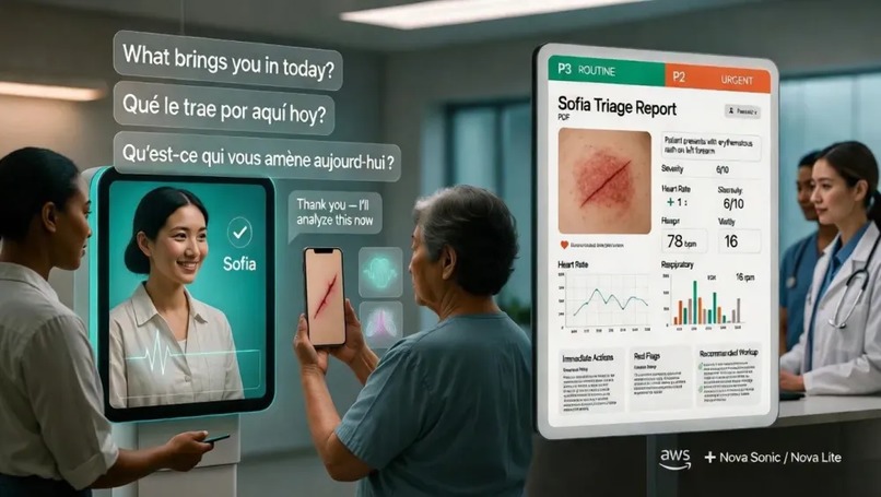 Sophia: Voice First AI Triage Assistant – screenshot 1