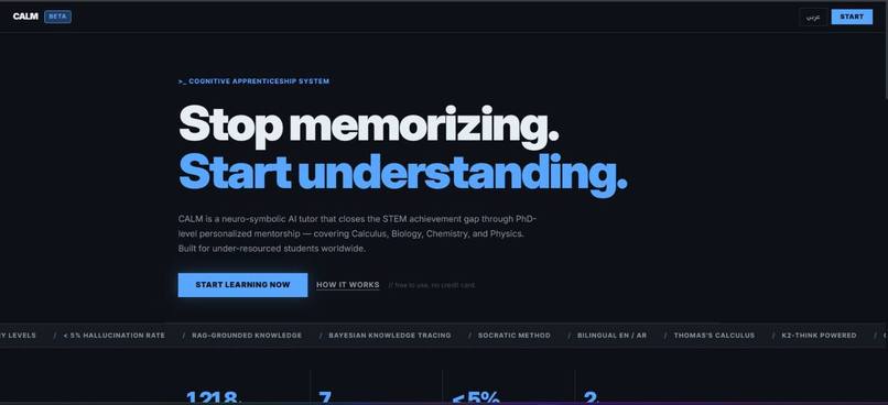 CALM - Cognitive Apprenticeship via Large Language Models – screenshot 1