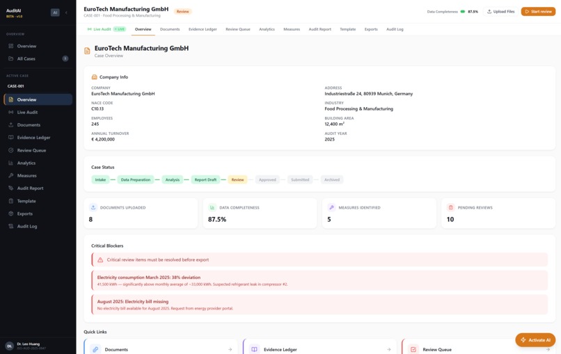 AuditAI – screenshot 1